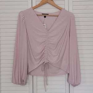 NWT Express Size S Pink Blouse